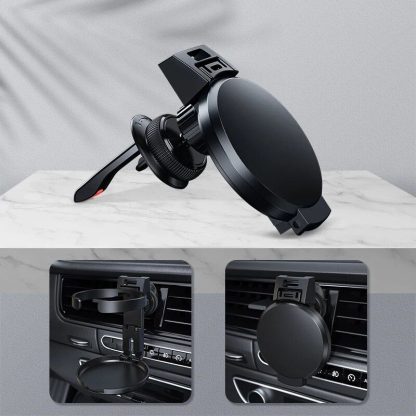 Foldable Car Air Vent Cup Holder - Image 2