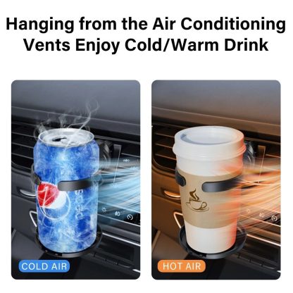 Foldable Car Air Vent Cup Holder - Image 4