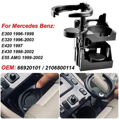 Car Centre Console Cup Holder for Mercedes E300, E320, W210 (1996-2003) - Image 3