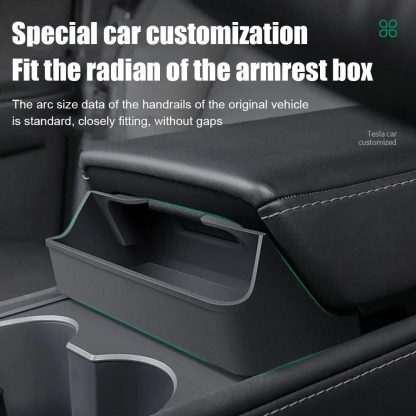 Center Console Storage Organizer for Tesla Model 3 & Model Y - Image 3