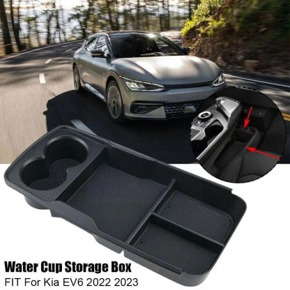 Central Armrest Storage Console Tray for 2022-2023 EV6 - Image 2