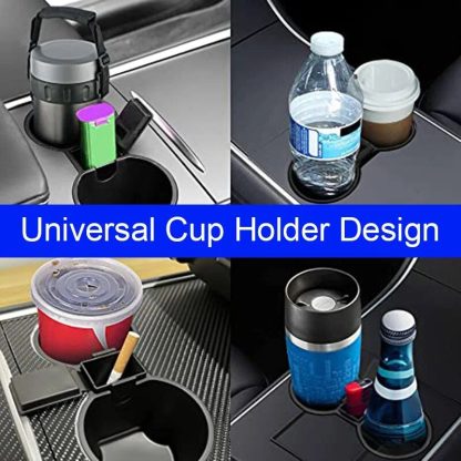 Waterproof Console Double Hole Cup Holder Insert for 2021 Model 3Y - Image 7