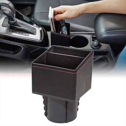 Luxury Leather Car Storage Box & Organizer - Image 2