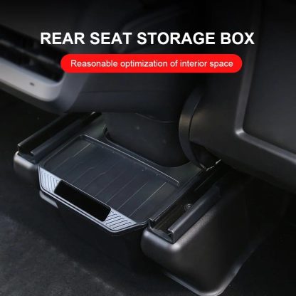 Model Y 2021-2023 Tesla Rear Console Storage Box & Organizer with Cover - Image 3