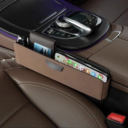 Luxe Car Seat Gap Filler & Organizer - Image 6