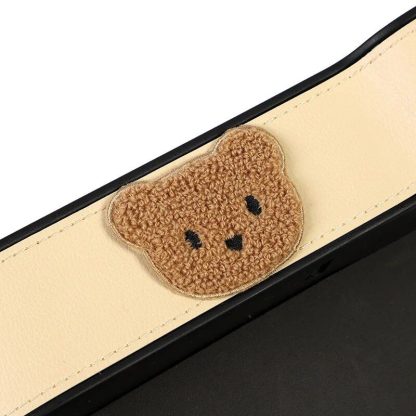 Cute Cartoon Bear Car Seat Gap Organizer with Tissue Holder - Image 5