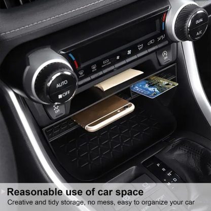 Car Console Organizer Tray - Anti-Skid, Durable Storage Solution for RAV 4 - Image 3