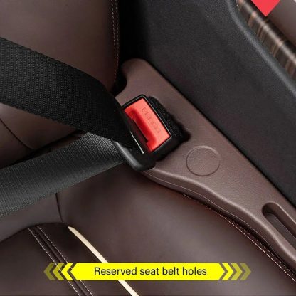 Universal Car Seat Gap Filler with Phone Holder - 2PCS, Premium PU Leather - Image 6