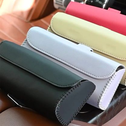 Car Sun Visor Sunglasses Case Clip - Image 4