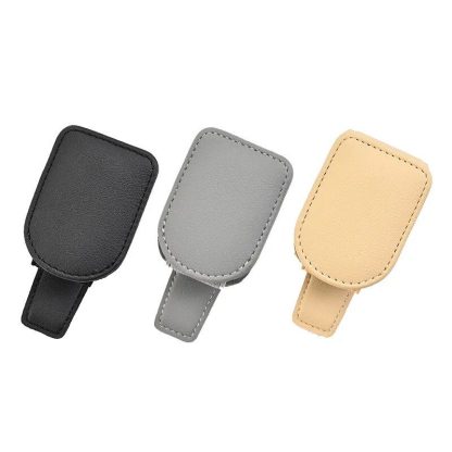 Universal Car Sunglasses Holder with Card Slot - Image 7