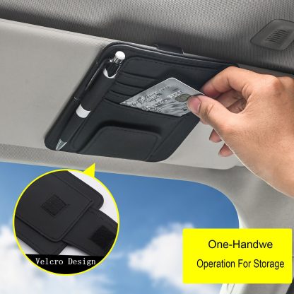 Car Interior Multi-Function Sun Visor Organizer - Image 2