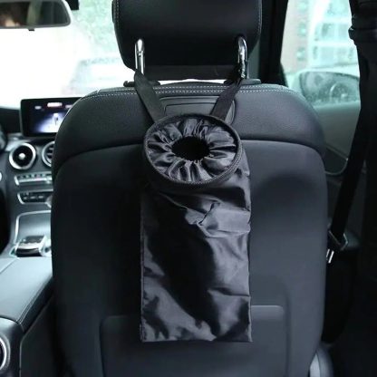 Car Backseat Organizer with Portable Garbage Bag - Image 5