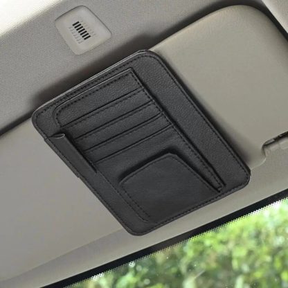 Deluxe Car Sun Visor Multi-Pocket Organizer - Image 4