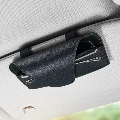 Multi-Function Car Sun Visor Glasses Storage Case - Image 6