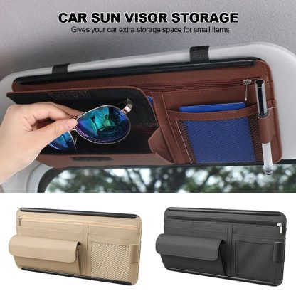 5-in-1 Multi-Functional Car Sun Visor Organizer - Image 2