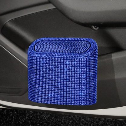 Bling Car Trash Can with Rhinestone Accents - Image 7