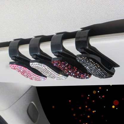 Sun Visor Mount Sunglasses Clip Holder - Image 5