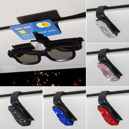 Sun Visor Mount Sunglasses Clip Holder - Image 4