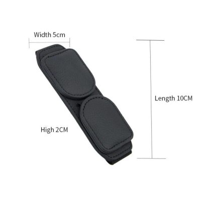 Luxury Leather Car Glasses Holder - Image 7