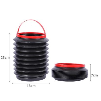 Telescopic Multi-Use Portable Bucket for Car and Outdoors - Image 5