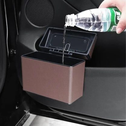 Portable Car Mini Trash Can - Image 4