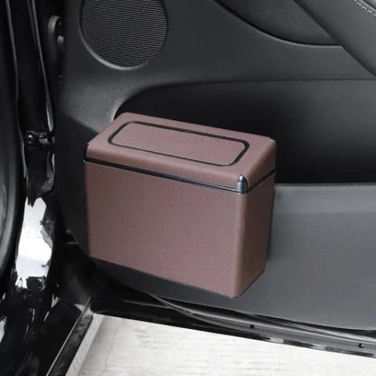 Portable Car Mini Trash Can - Image 2