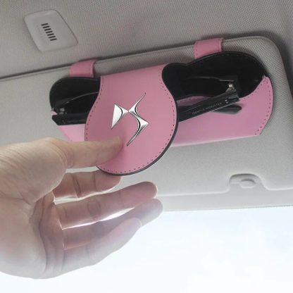 Universal Car Visor Sunglasses Case Holder Clip - Image 6