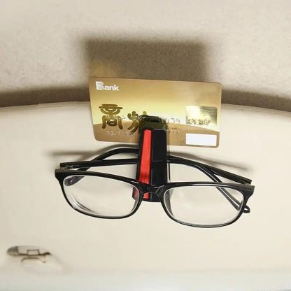 Universal Car Sun Visor Sunglass and Card Holder Clip - Image 4