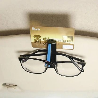 Universal Car Sun Visor Sunglass and Card Holder Clip - Image 5