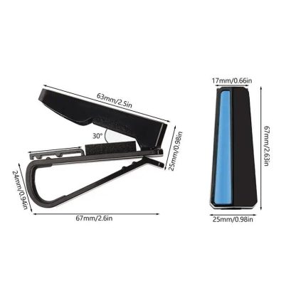 Universal Car Sun Visor Sunglass and Card Holder Clip - Image 7