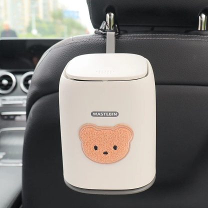 Cartoon Car Interior Multi-Function Storage Bin & Trash Can - Image 4