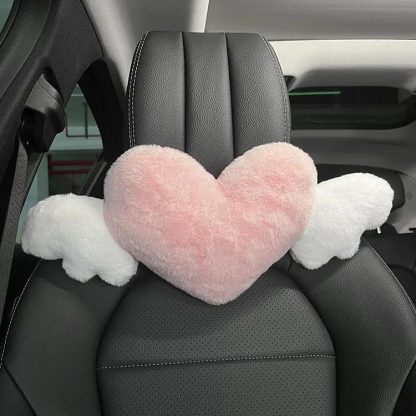 Heart-Shaped Lumbar Support Pillow for Car - Image 3