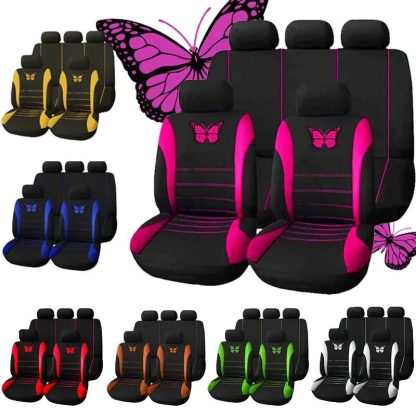 Universal Butterfly Car Seat Covers in 9 Vibrant Colors - Image 2