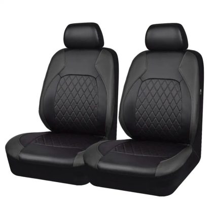 Universal PU Leather Car Seat Cover Set - Image 3