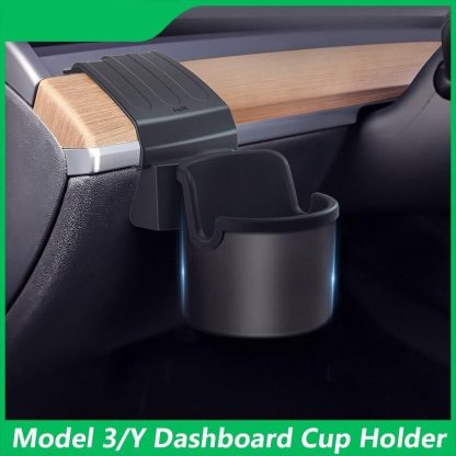 Dashboard Organizer and Water Cup Holder for Tesla Model 3/Y - Image 2