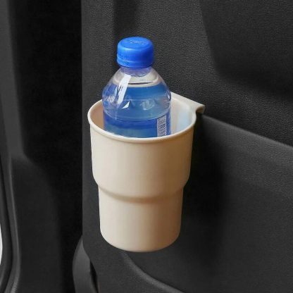 Multi-Function Car Cup Holder with Trash Can Feature - Image 3