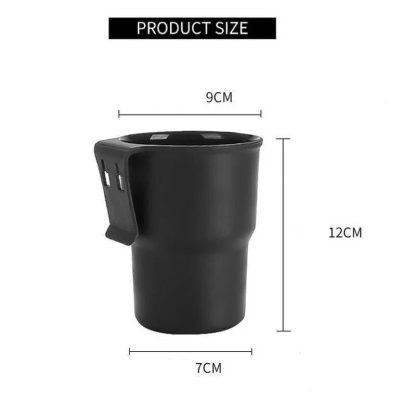 Multi-Function Car Cup Holder with Trash Can Feature - Image 7