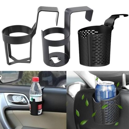 Modern Universal Car Cup Holder & Multi-Storage Organizer - Image 2