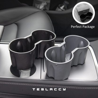 Waterproof Cup Holder Insert for Tesla Model 3 & Y (2021-2022) - Image 2