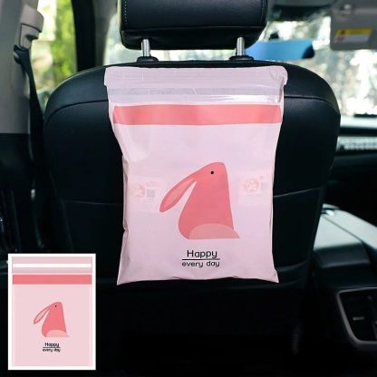 Waterproof Disposable Car Trash Bag with Strong Adhesive - Image 3