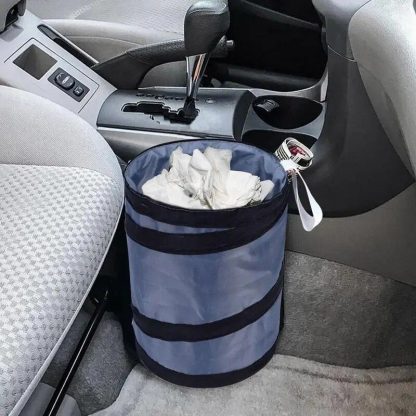 Compact Collapsible Car Trash Can - Image 2