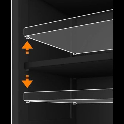 Freestanding Bathroom and Living Room Storage Cabinet with Adjustable Shelf and Drawer - Image 6