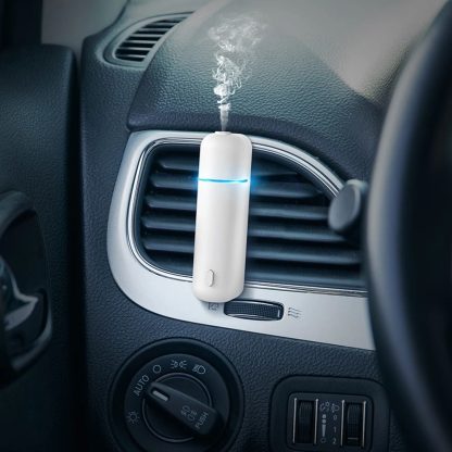 Luxurious Aroma Journey: Electric Waterless Car Perfume Diffuser with Vent Clip - Image 2