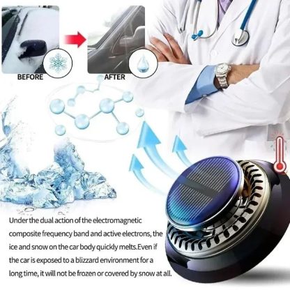 Electromagnetic Molecular Car & Home Essential Oil Diffuser with Antifreeze Properties - Image 2