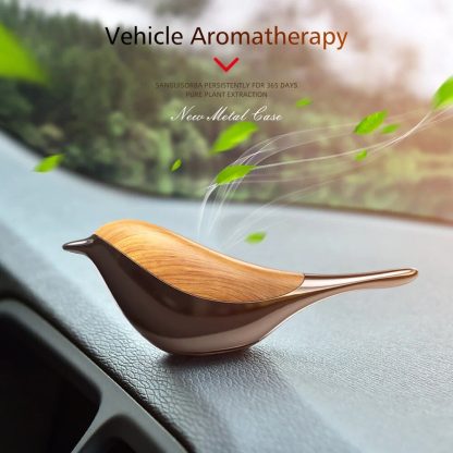 Lucky Bird Aromatherapy Car Air Freshener Diffuser - Solid Long-Lasting Perfume for Auto Interior - Image 2