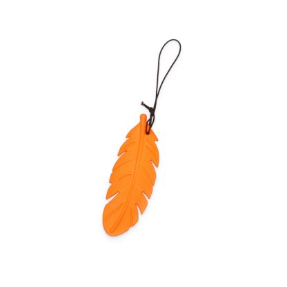 Scented Orange Feather Charm - Image 2