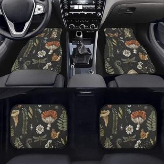 Universal Mushroom Design Car Floor Mats