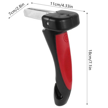 3-in-1 Car Door Assist Handle with Safety Features: Mobility Aid, Seatbelt Cutter, Window Breaker - Image 3