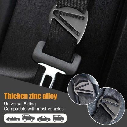 Kid's Comfort Seat Belt Positioner - Zinc Alloy Safety Belt Clip for Children - Image 8