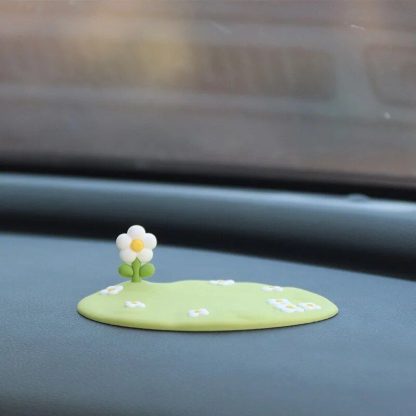 Cute Universal Car Dashboard Anti-Slip Silicone Mat - Image 2